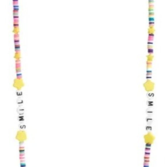 Bp. Be Proud by Bp Gender Inclusive Pride Smile Sun Beaded Mask Chain - Rainbow - Picture 3 of 4